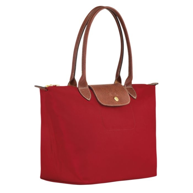 Women's Longchamp Le Pliage Original S Shoulder Bags Red | UAE-2805YL