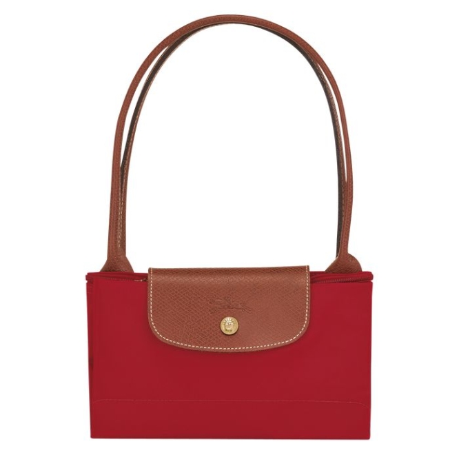 Women's Longchamp Le Pliage Original S Shoulder Bags Red | UAE-2805YL