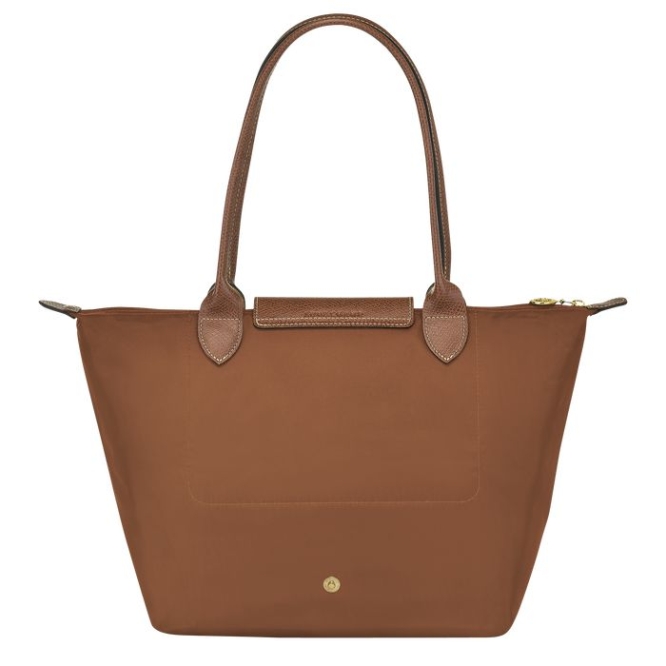 Women's Longchamp Le Pliage Original S Shoulder Bags Brown | UAE-5728YN