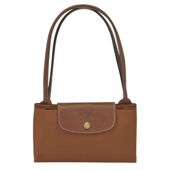 Women's Longchamp Le Pliage Original S Shoulder Bags Brown | UAE-5728YN