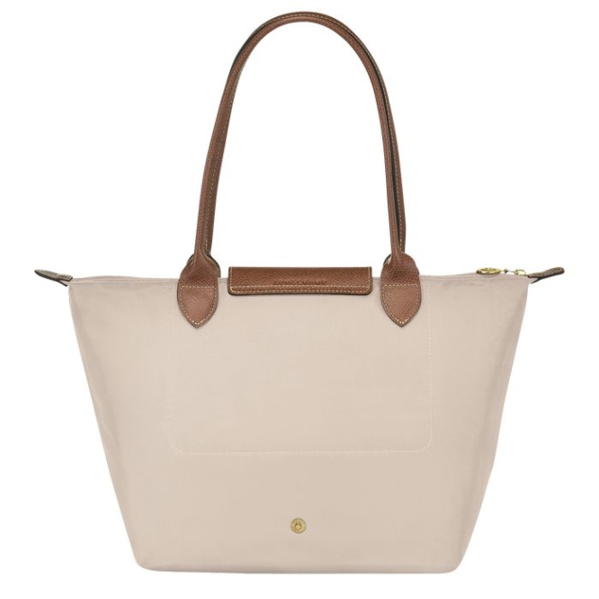 Women's Longchamp Le Pliage Original S Shoulder Bags Beige | UAE-8647AE