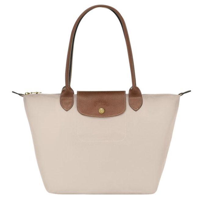 Women\'s Longchamp Le Pliage Original S Shoulder Bags Beige | UAE-8647AE