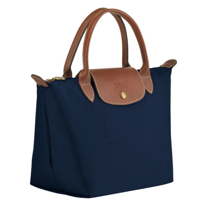 Women's Longchamp Le Pliage Original S Top-handle Bags Navy | UAE-3056UT