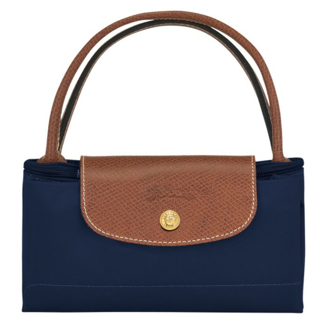 Women's Longchamp Le Pliage Original S Top-handle Bags Navy | UAE-3056UT