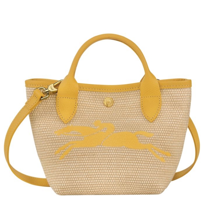 Women\'s Longchamp Le Pliage Paris - Saint-Tropez Top-handle Bags Yellow | UAE-2478JG