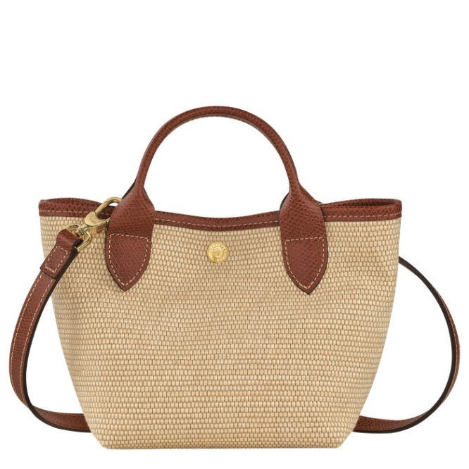 Women's Longchamp Le Pliage Paris - Saint-Tropez Top-handle Bags Brown | UAE-4635RW