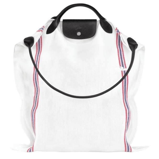 Women\'s Longchamp Le Pliage Torchon XL Top-handle Bags White | UAE-2460IZ