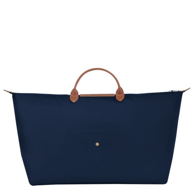 Women's Longchamp Le Pliage XL Travel Bags Navy | UAE-3150PQ