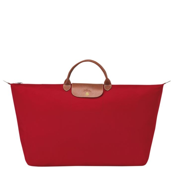 Women\'s Longchamp Le Pliage XL Travel Bags Red | UAE-5079TH