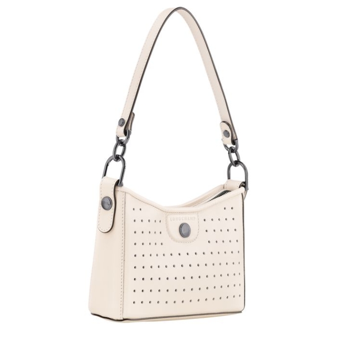 Women's Longchamp Mademoiselle Pouches & Cases Beige | UAE-5983IE