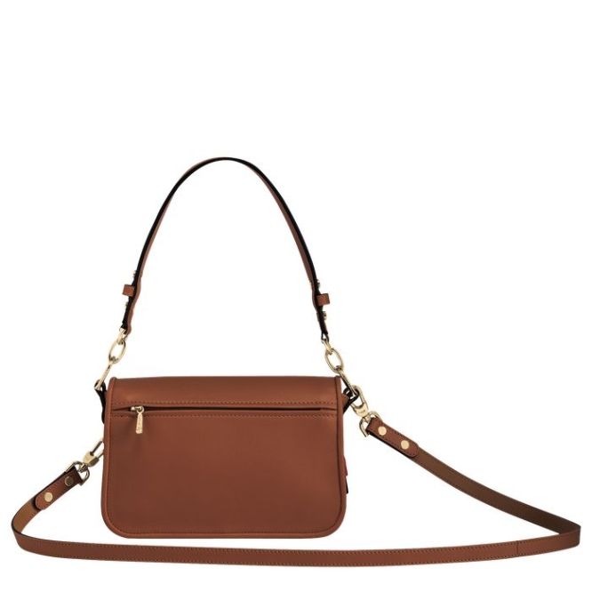 Women's Longchamp Mademoiselle XS Crossbody Bags Brown | UAE-3012UG