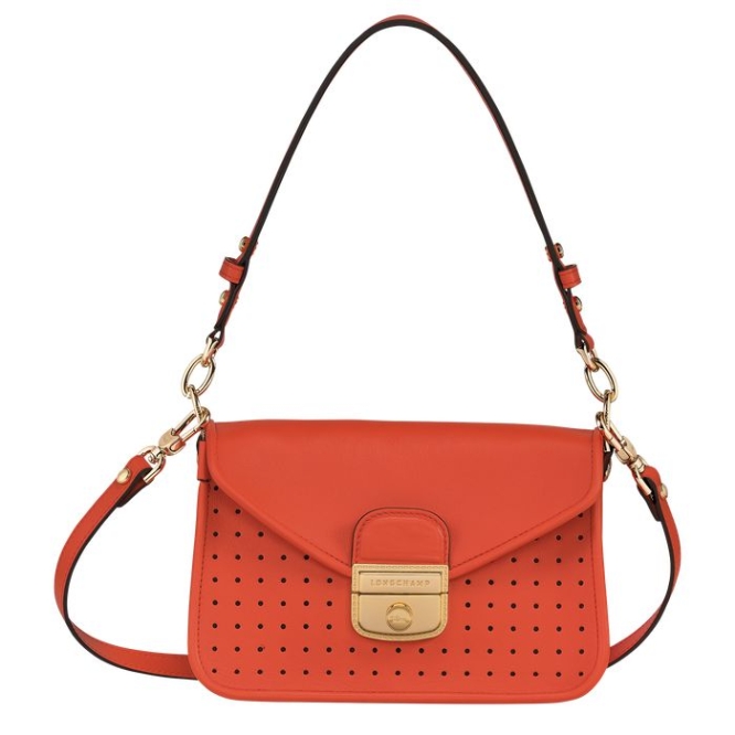 Women\'s Longchamp Mademoiselle XS Crossbody Bags Orange | UAE-4903UZ