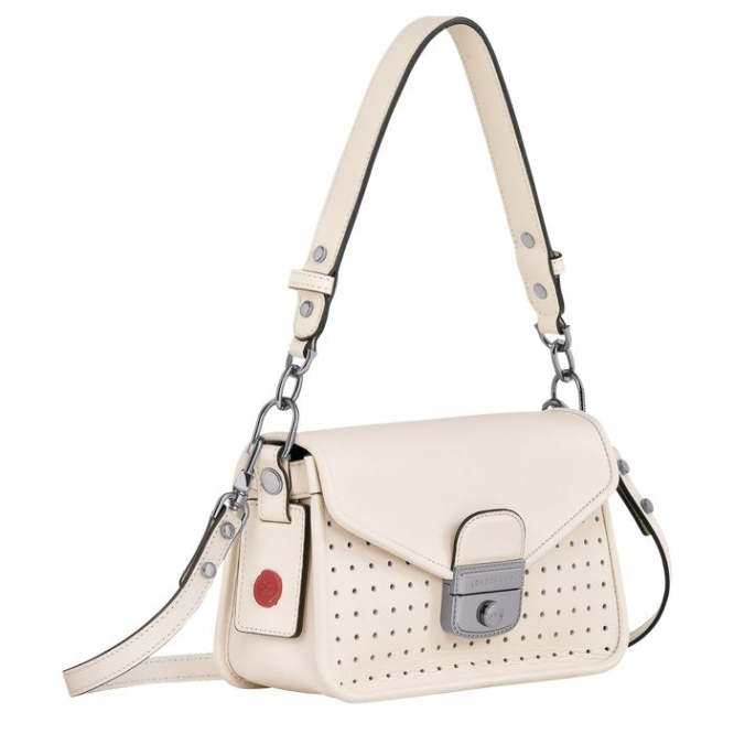 Women's Longchamp Mademoiselle XS Crossbody Bags Beige | UAE-6519ZQ