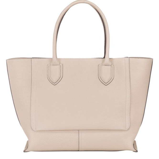 Women's Longchamp Mailbox L Top-handle Bags Beige | UAE-2087TY