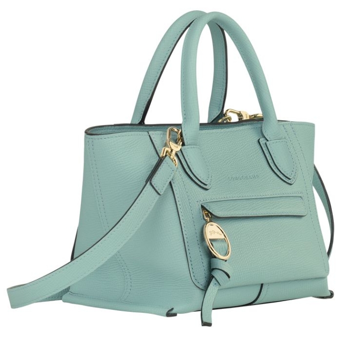 Women's Longchamp Mailbox S Top-handle Bags Blue | UAE-4150XW