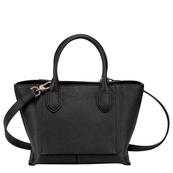 Women's Longchamp Mailbox S Top-handle Bags Black | UAE-9813XK