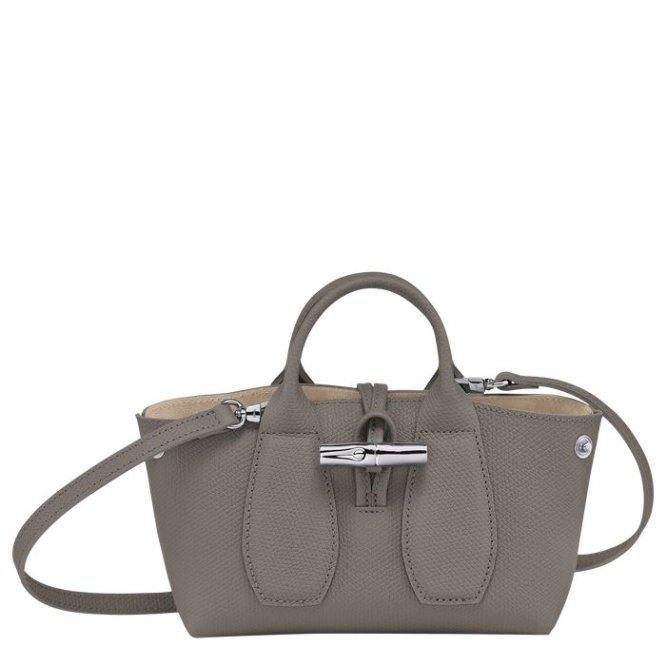 Women's Longchamp Roseau XS Top-handle Bags Grey | UAE-1854LI