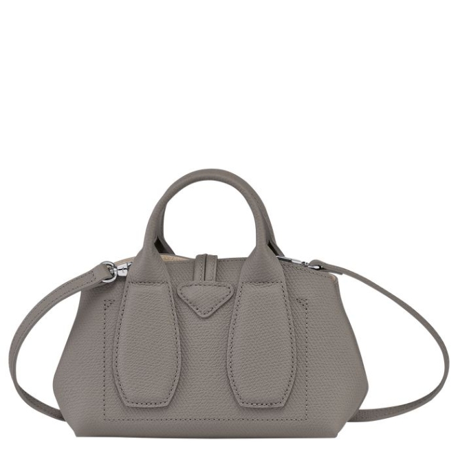 Women's Longchamp Roseau XS Top-handle Bags Grey | UAE-1854LI