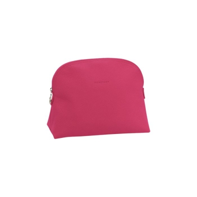 Men's Longchamp Le Foulonné Toiletry Bags Pink | UAE-9354MG