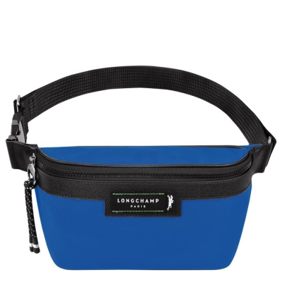 Men's Longchamp Le Pliage Energy Belt Bags Blue | UAE-8214ZV