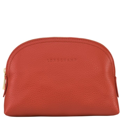 Women's Longchamp Le Foulonné Pouches & Cases Pink | UAE-1294RQ