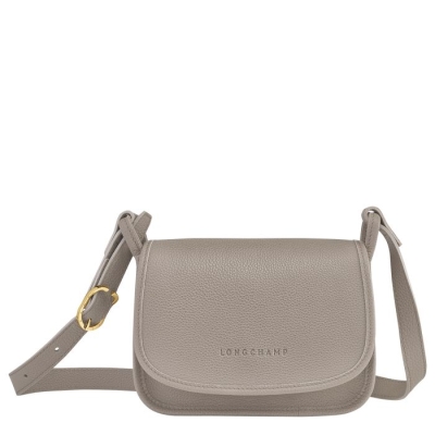 Women's Longchamp Le Foulonné S Crossbody Bags Grey | UAE-1429TH