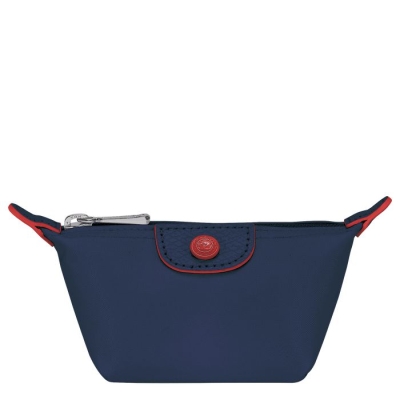 Women's Longchamp Le Pliage Club Cardholders & Coin Purses Navy | UAE-1403UL