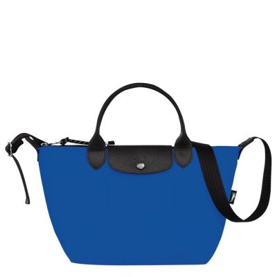 Women's Longchamp Le Pliage Energy S Top-handle Bags Blue | UAE-1623SW