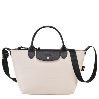 Women's Longchamp Le Pliage Energy S Top-handle Bags Beige | UAE-1738JD