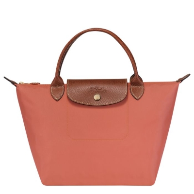 Women's Longchamp Le Pliage Original S Top-handle Bags Pink | UAE-1539DF