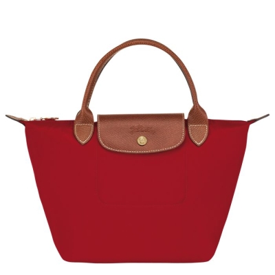 Women's Longchamp Le Pliage Original S Top-handle Bags Red | UAE-5834BL