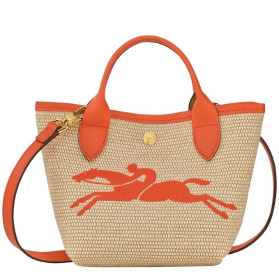 Women's Longchamp Le Pliage Paris - Saint-Tropez Top-handle Bags Orange | UAE-7305PZ